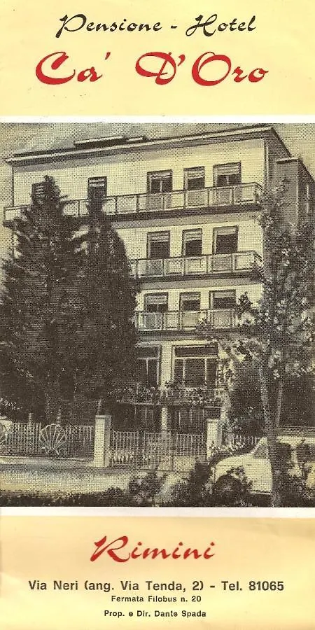 Hotel Ca D'Oro Ρίμινι